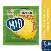 Refresco Em Pó Mid Sabor Abacaxi 20G Refresco Em Pó Mid Sabor Abacaxi 20G