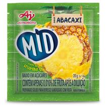 Refresco Em Pó Mid Sabor Abacaxi 20G