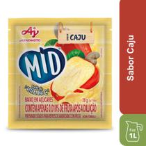 Refresco Em Pó Mid Sabor Cajú 20G