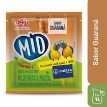 Refresco em pó MID Sabor Guaraná 20g