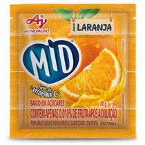 Refresco Em Pó Mid Sabor Laranja 20G