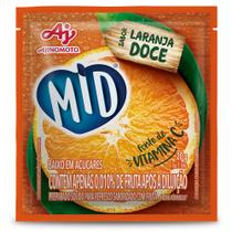 Refresco Em Pó Mid Sabor Laranja Doce 20G