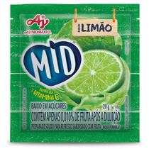 Refresco Em Pó Mid Sabor Limão 20G