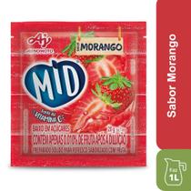 Refresco Em Pó Mid Sabor Morango 20G