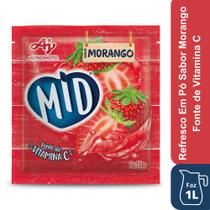 Refresco Em Pó Mid Sabor Morango 20G Refresco Em Pó Mid Sabor Morango 20G