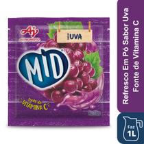 Refresco em pó MID Sabor Uva 20g