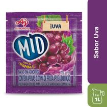 Refresco em pó MID Sabor Uva 20g