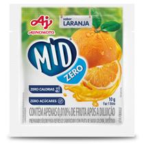 Refresco em pó MID ZERO Sabor Laranja 10G