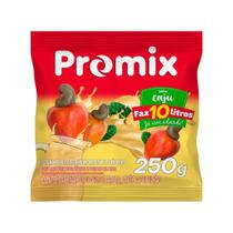 Refresco em Pó Promix Caju 250g - Embalagem com 10 Unidades