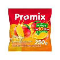 Refresco em Pó Promix Manga 250g - Embalagem com 10 Unidades