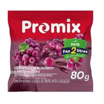 Refresco em Pó Promix Uva 80g - Embalagem com 24 Unidades Refresco em Pó Promix Uva 80g - Embalagem com 24 Unidades