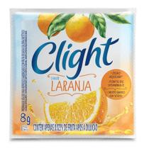 Refresco em Pó Sabor Laranja Sem Açúcar Clight 8g Refresco em Pó Sabor Laranja Sem Açúcar Clight 8g