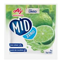 Refresco em Pó Sabor Limão Mid Zero 8g Refresco em Pó Sabor Limão Mid Zero 8g