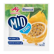 Refresco em Pó Sabor Maracujá Mid Zero 8g Refresco em Pó Sabor Maracujá Mid Zero 8g