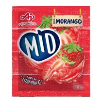 Refresco em Pó Sabor Morango Mid 20g Refresco em Pó Sabor Morango Mid 20g