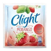 Refresco em Pó Sabor Morango Sem Açúcar Clight 8g Refresco em Pó Sabor Morango Sem Açúcar Clight 8g