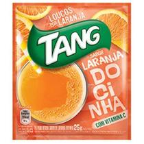 Refresco em pó tang laranja docinha 25 g