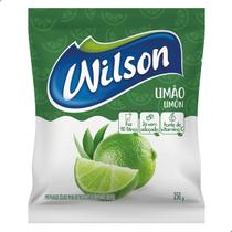 Refresco Suco em Pó Wilson Sabor Limão 1 Sachê Unitário 350g Adoçado Rende 10L