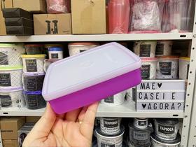 Refri Box Quadrado 400 ml Amora - Tupperware