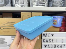 Refri Box Quadrado 400 ml Azul - Tupperware