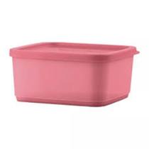 Refri Line Quadrado 650ml Rosa Tupperware