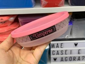 Refri Line Redondo Tempero Bistrô 200 ml - Tupperware Refri Line Redondo Tempero Bistrô 200 ml - Tupperware