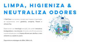 Refriclean Limpa Higieniza Geladeira Freezer Tira Odor 05 Lt Refriclean Limpa Higieniza Geladeira Freezer Tira Odor 05 Lt