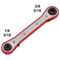 Refrigeração Catraca Chave de Ar Condicionado Ar Condicionado Ratcheting Service Wrench 4 Tamanhos - Encapsulamento plano