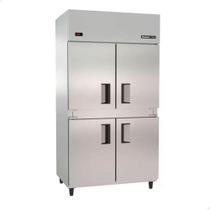 Refrigerador 4 Portas Eco Compact MCECV4P 680L Degelo Automático Cinza Venâncio