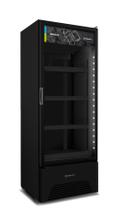 Refrigerador 577lt p.vidro c/led black vb52ah - METALFRIO