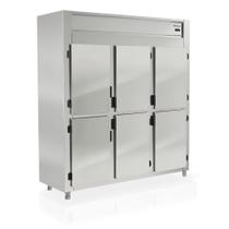 Refrigerador 6 Portas GREP6P Inox GELOPAR 220v