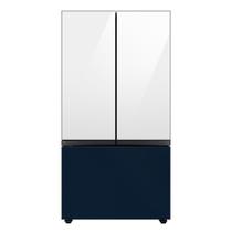 Refrigerador Bespoke French Door 3 Portas com Jarra de Enchimento Automático com 550 Litros Clean White e Clean Nav