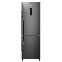 Refrigerador Bottom Freezer Panasonic de 02 Portas Frost Free com 407 Litros, Aço Escovado - BB41