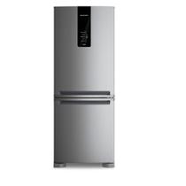 Refrigerador Brastemp 447 Litros Frost Free Inverse Inox BRE57FK 220 Volts