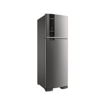 Refrigerador Brastemp Frost Free Duplex 400 Litros com Freeze Control Inox BRM54HK 220 Volts
