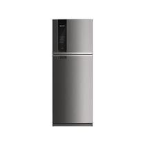 Refrigerador Brastemp Frost Free Duplex 462 Litros com Turbo Control Inox BRM56AK 127 Volts