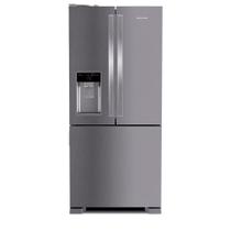 Refrigerador Brastemp Frost Free French Door Água e Gelo na Porta 515 Litros Inox BRH85AK