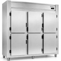 Refrigerador Comercial Inox 6 Portas 1553L Gelopar GREP6P 220V Refrigerador Comercial Inox 6 Portas 1553L Gelopar GREP6P 220V