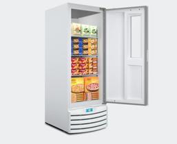 Refrigerador, Conservador e Freezer Vertical Metalfrio Tripla Ação VF55FT 127V 510 Litros Porta com Visor Branco Refrigerador, Conservador e Freezer Vertical Metalfrio Tripla Ação VF55FT 127V 510 Litros Porta com Visor Branco