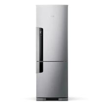 Refrigerador Consul 397 Litros Frost Free Duplex Evox Inox Com Freezer Embaixo CRE44BK 127 Volts