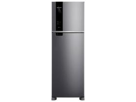 Refrigerador de 02 Portas Brastemp Frost Free 415 Litros Classe A Inox com Safe Power e Smart Cold - BRM52MKANA