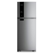 Refrigerador de 02 Portas Brastemp Frost Free A+++ 461 Litros Inox com Turbo Control e Fresh Box - BRM56FK