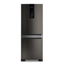 Refrigerador de 02 Portas Brastemp Frost Free Inverse A+++ 447 Litros Black Inox com Smart Flow e Fresh Box - BRE57FE