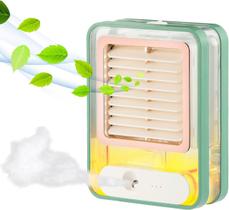 Refrigerador De Ar Ventilador Umidificador Difusor Recarrega
