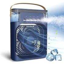 Refrigerador De Ar Ventilador Umidificador Portátil Com Led Reservatório De Água Led - oem Refrigerador De Ar Ventilador Umidificador Portátil Com Led Reservatório De Água Led - oem