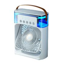 Refrigerador De Ar Ventilador Umidificador Portátil Com Led Reservatório De Água Led Usb - AIRCOO