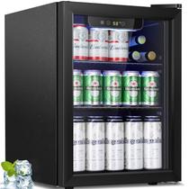 Refrigerador de bebidas Antarctic Star 1,7 pés cúbicos 68 latas e 16 garrafas