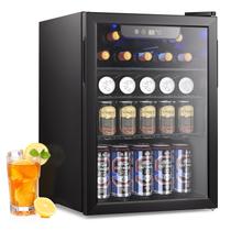 Refrigerador de bebidas Electactic de 2,6 pés cúbicos para 95 latas