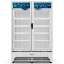 Refrigerador de Bebidas Porta Dupla 1257L VBM3AL Branco Metalfrio 220V Refrigerador de Bebidas Porta Dupla 1257L VBM3AL Branco Metalfrio 220V