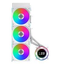 Refrigerador de CPU líquido Lian Li Hydroshift II 360 mm RGB branco Refrigerador de CPU líquido Lian Li Hydroshift II 360 mm RGB branco